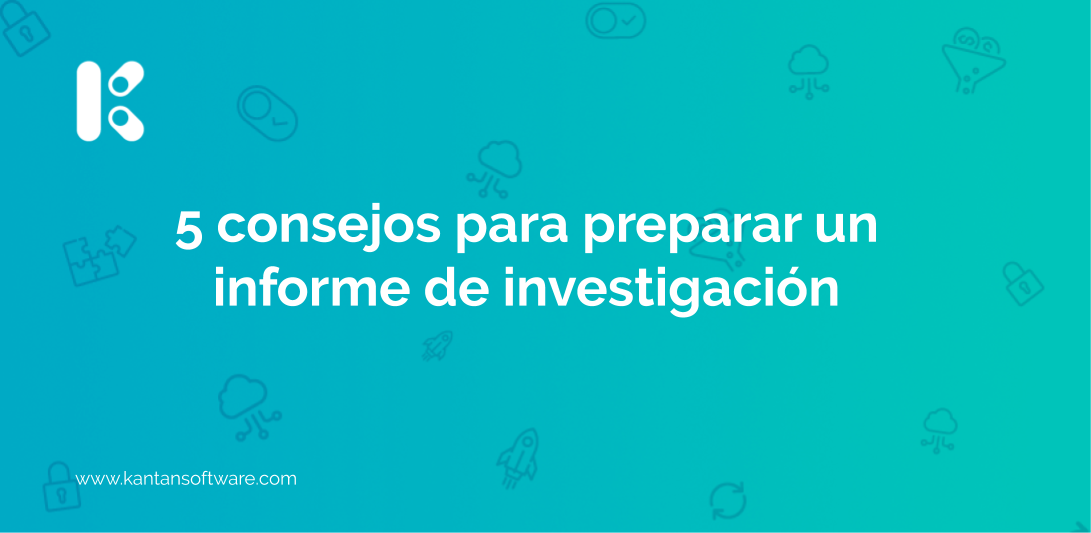 informe de investigación