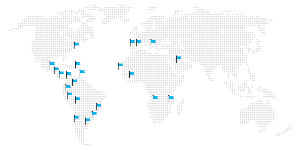 Mapa Sedes Kantan Software